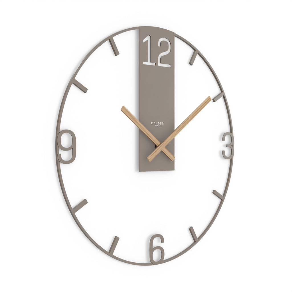 Cander Berlin - Zwarte - Vintage - Metalen - Keuken - Wandklokken