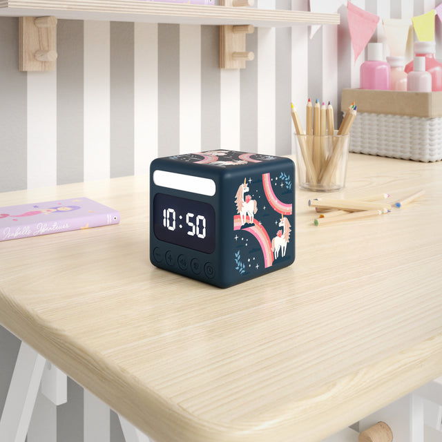 MNU 1209 C Silent children's alarm clock with light and snooze