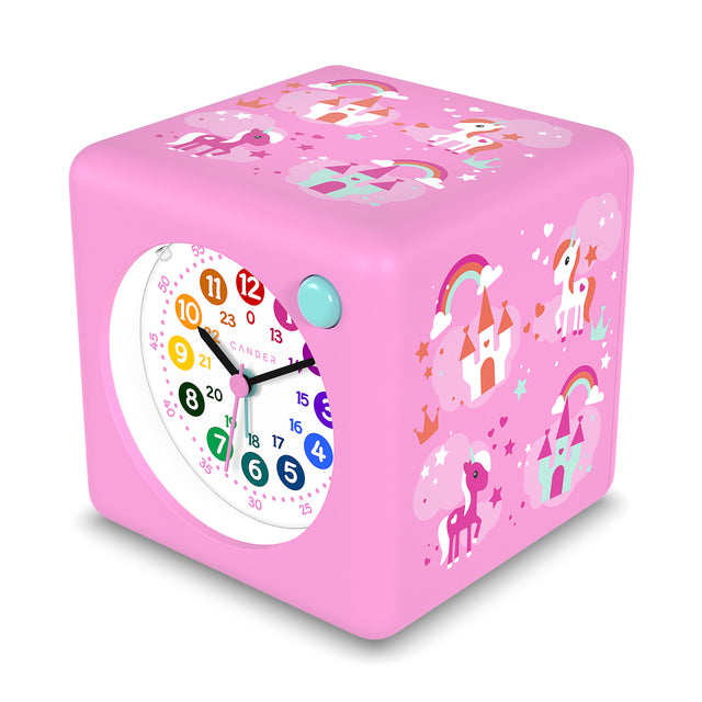 MNU 1209 C Silent children's alarm clock with light and snooze