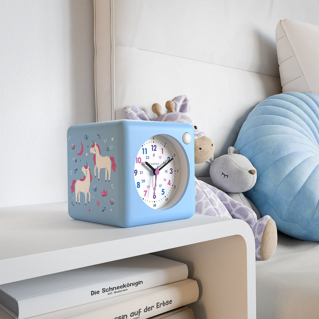 MNU 1110 E Lautloser Kinderwecker mit Licht und Snooze