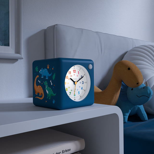 MNU 1310 D Lautloser Kinderwecker mit Licht und Snooze