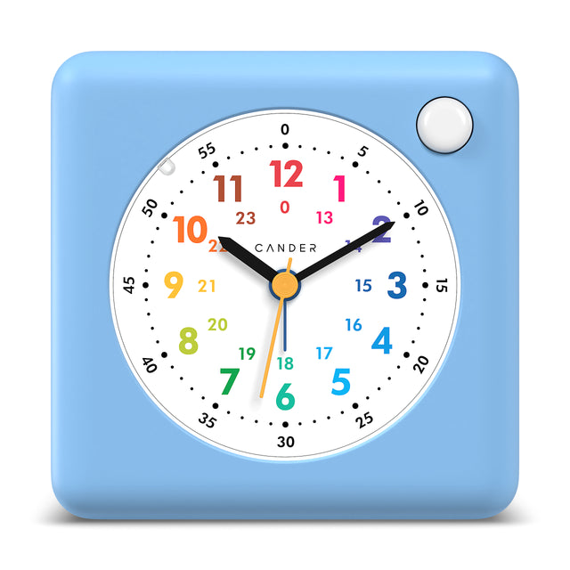 MNU 1310 E Lautloser Kinderwecker mit Licht und Snooze