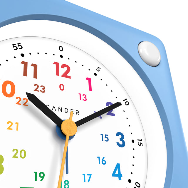 MNU 1310 E Lautloser Kinderwecker mit Licht und Snooze