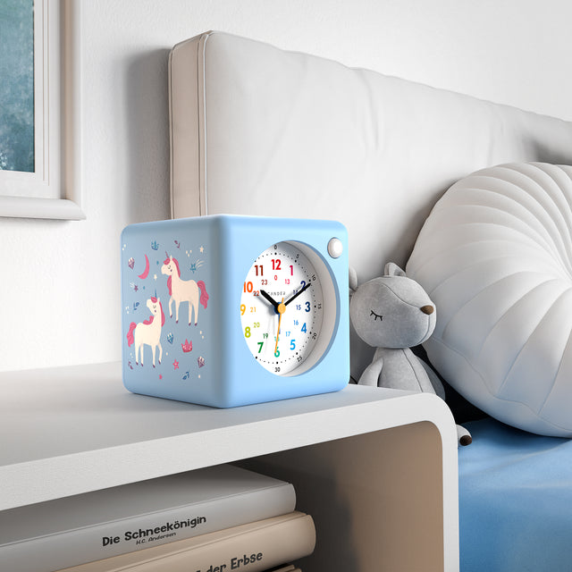 MNU 1310 E Lautloser Kinderwecker mit Licht und Snooze