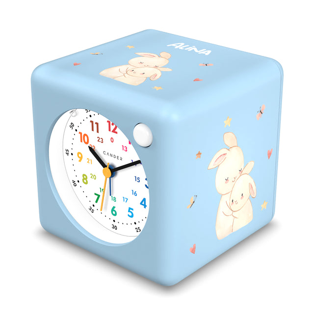 MNU 1310 OM Lautloser Kinderwecker mit Licht und Snooze