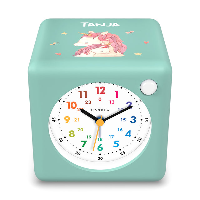 MNU 1310 OM Lautloser Kinderwecker mit Licht und Snooze