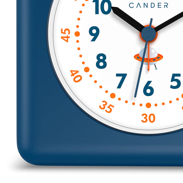 MNU 1310 R Lautloser Kinderwecker mit Licht und Snooze