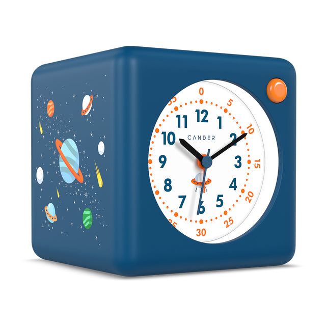 MNU 1310 R Lautloser Kinderwecker mit Licht und Snooze