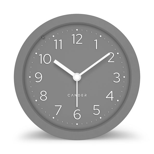 MNU 2512 K Silent MDF alarm clock 12 cm