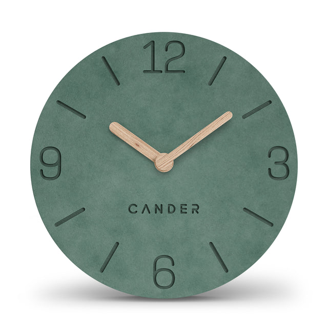 MNU 2612 S Silent MDF table clock 12 cm