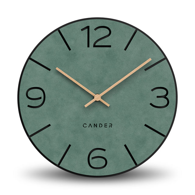 MNU 2630 M Silent MDF wall clock 30 cm