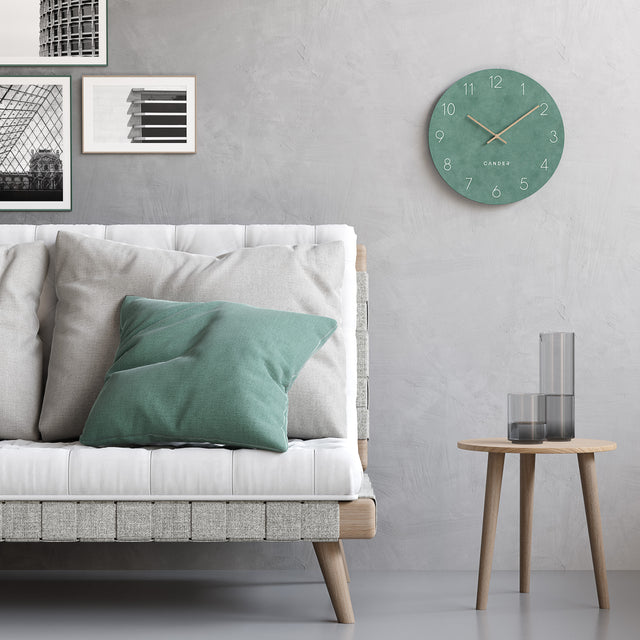 MNU 2640 U Lautlose MDF-Wanduhr 40 cm