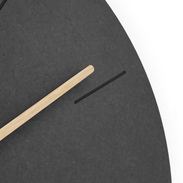 MNU 2650 S Lautlose MDF-Wanduhr 50 cm