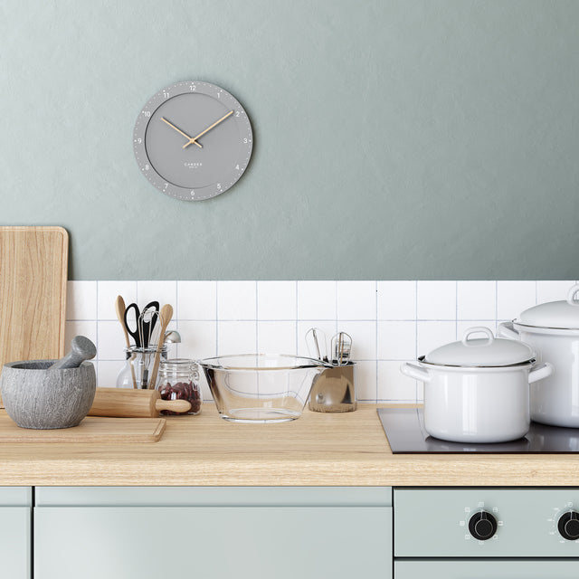 MNU 2930 A Lautlose MDF-Wanduhr 30 cm