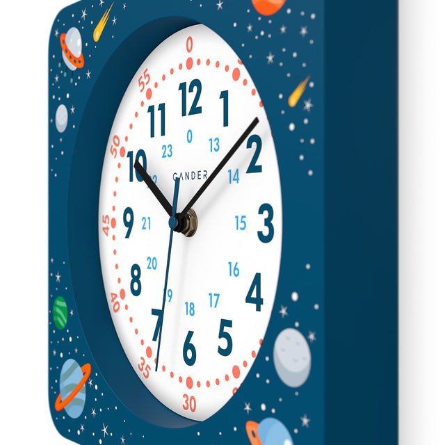 MNU 4025 A Lautlose Kinderwanduhr 25 cm