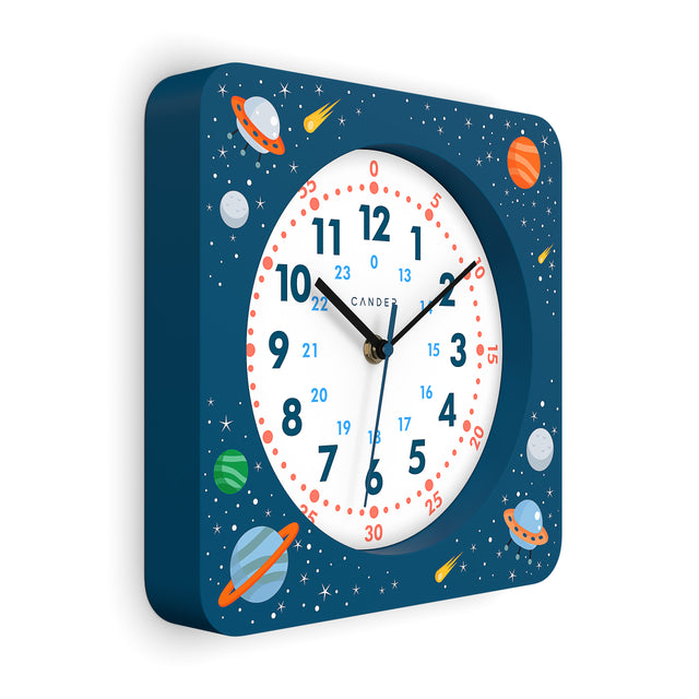 MNU 4025 A Lautlose Kinderwanduhr 25 cm