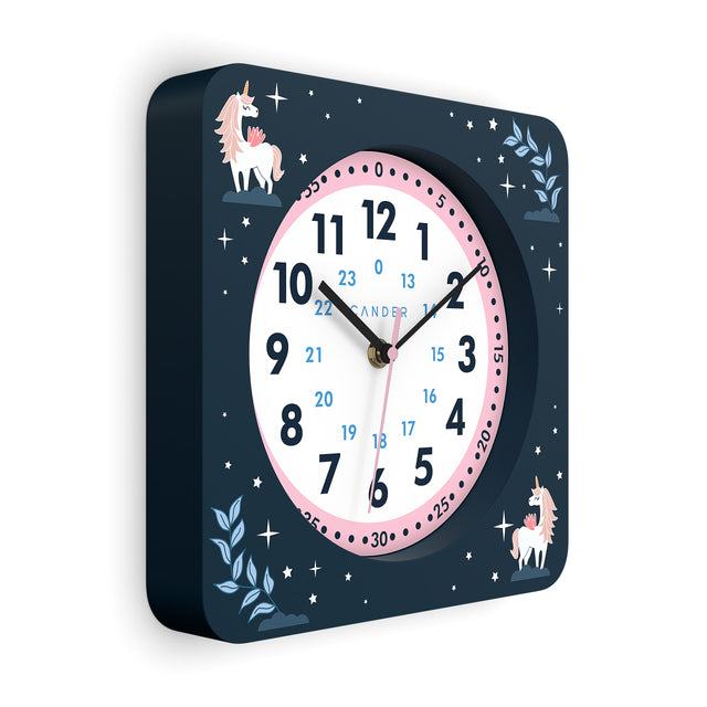 MNU 4025 M Lautlose Kinderwanduhr 25 cm
