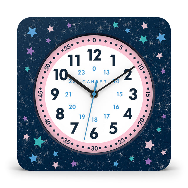 MNU 4025 Q Lautlose Kinderwanduhr 25 cm