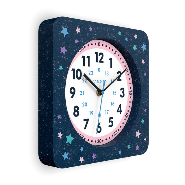 MNU 4025 Q Lautlose Kinderwanduhr 25 cm