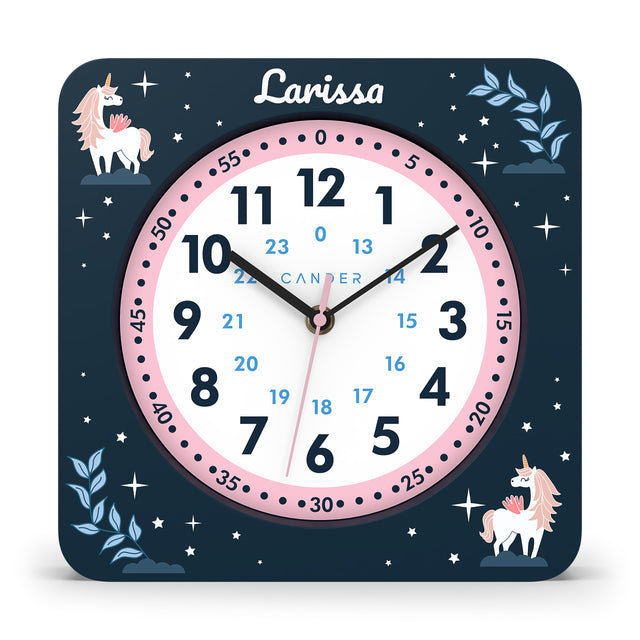 MNU 4125 M Lautlose Kinderwanduhr 25 cm