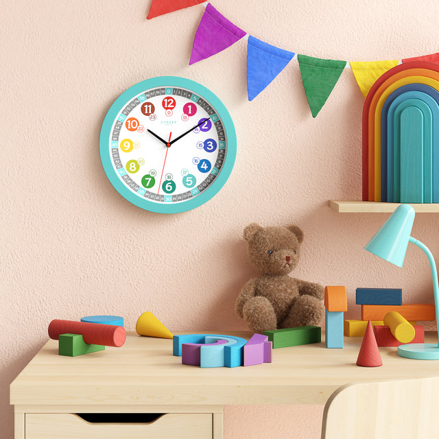 MNU 1030 T Silent children's wall clock 30.5 cm