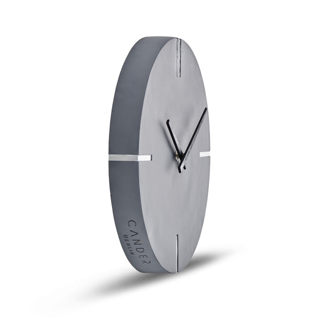 MNU 6330 Silent concrete wall clock