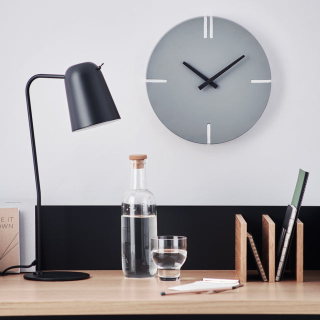 MNU 6330 Silent concrete wall clock
