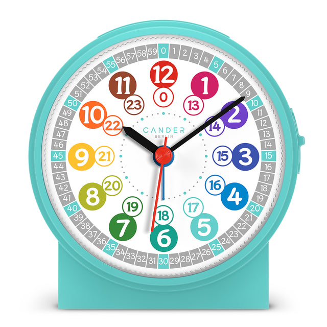 MNU 1009 T Silent children's alarm clock with light and snooze 10.8 cm