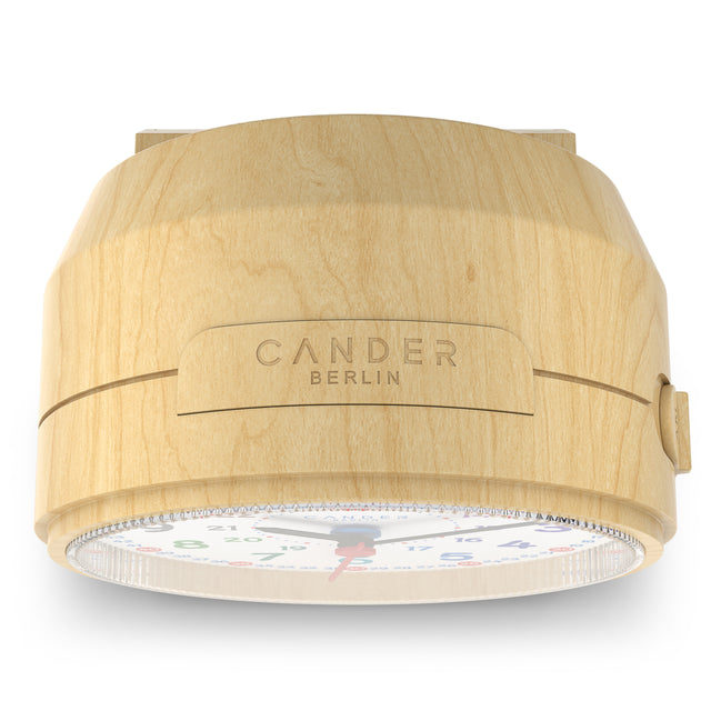 MNU 1109 S Silent children's alarm clock with light and snooze 10.8 cm