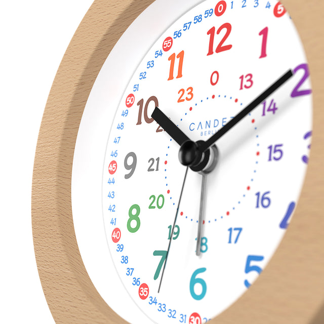 MNU 11210 Silent children's alarm clock with light and snooze 10 cm