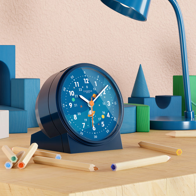 MNU 1209 A Lautloser Kinderwecker mit Licht und Snooze