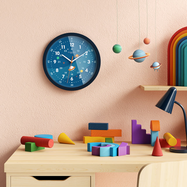 MNU 1030 J Silent children's wall clock 30.5 cm