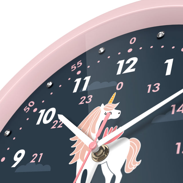 MNU 1230 M Lautlose Kinderwanduhr 30,5 cm