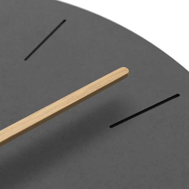 MNU 2630 G Lautlose MDF-Wanduhr 30 cm