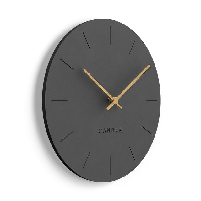 MNU 2630 G Lautlose MDF-Wanduhr 30 cm