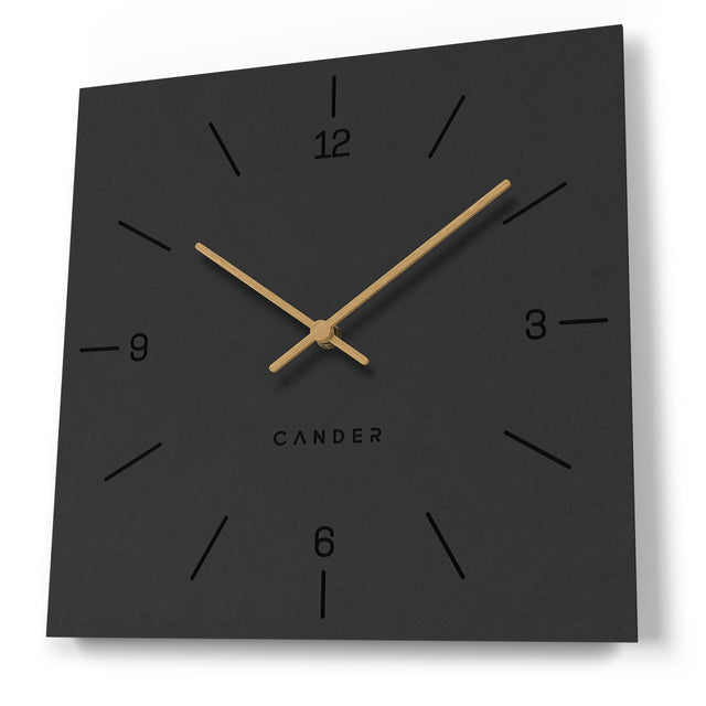 MNU 2630 Q Lautlose MDF-Wanduhr 30,5 cm