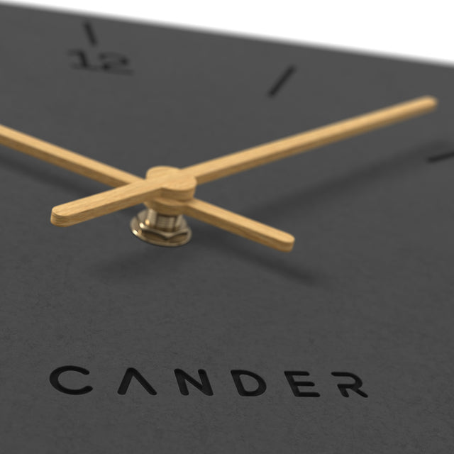 MNU 2630 Q Lautlose MDF-Wanduhr 30,5 cm