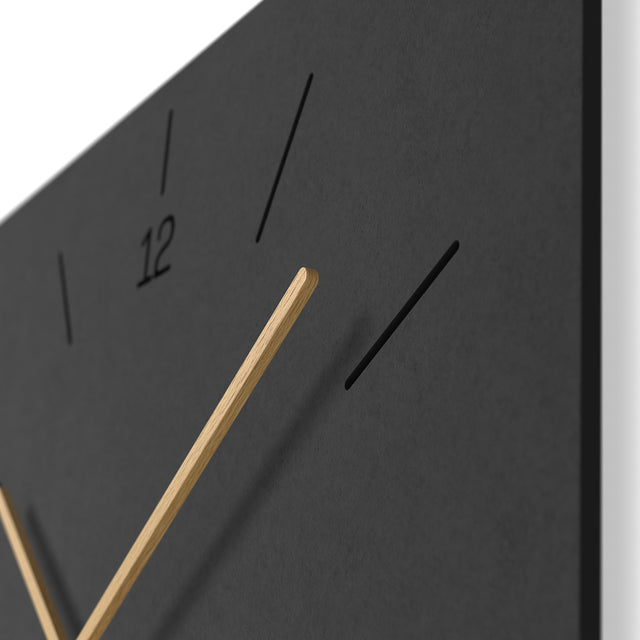 MNU 2630 Q Lautlose MDF-Wanduhr 30,5 cm