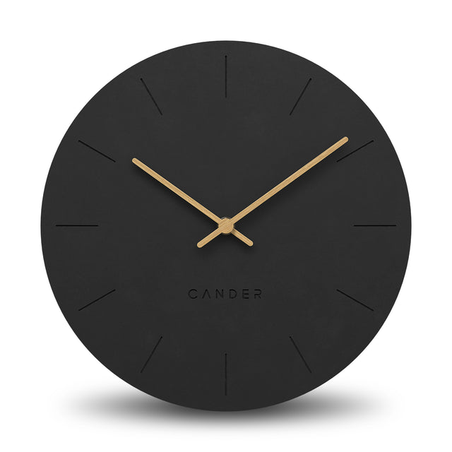 MNU 2630 S Silent MDF wall clock 30.5 cm