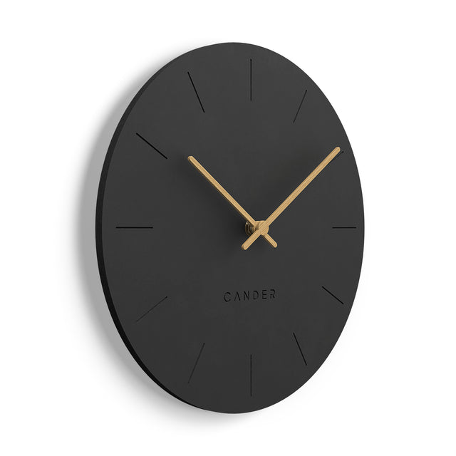 MNU 2630 S Lautlose MDF-Wanduhr 30,5 cm