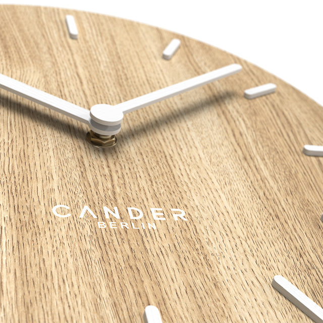 MNU 2730 B Lautlose Wanduhr 30 cm