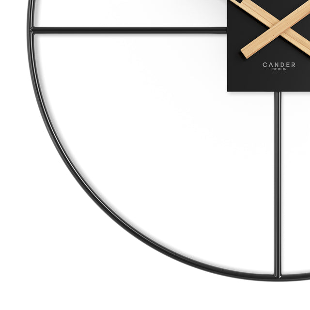 Vintage Wanduhr AJNA 70 cm