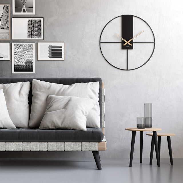 Vintage Wanduhr AJNA 70 cm