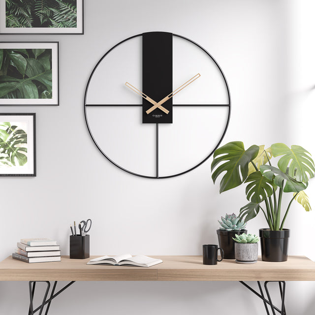 Vintage Wanduhr AJNA 70 cm