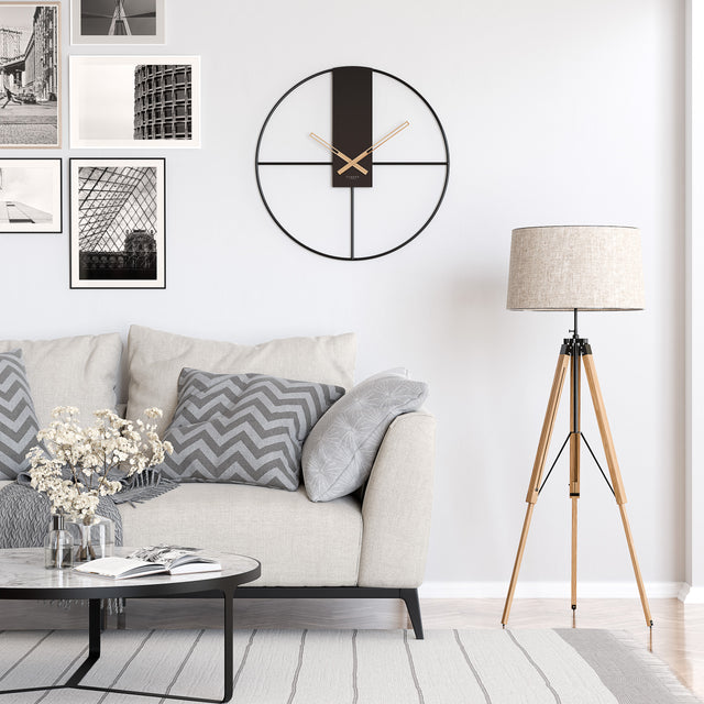 Vintage Wanduhr AJNA 70 cm