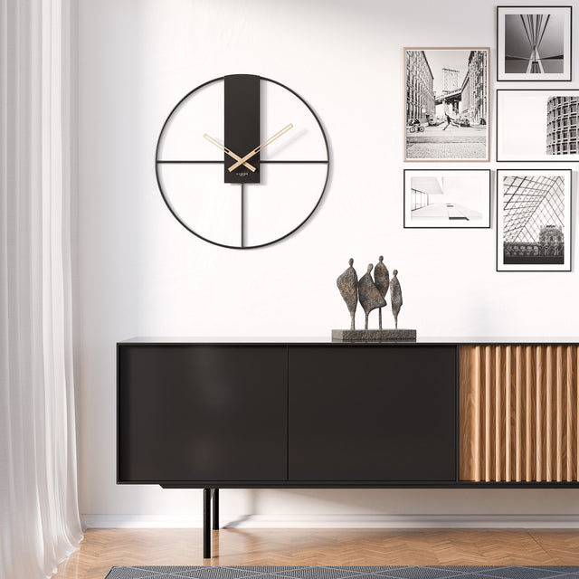 Vintage Wanduhr AJNA 70 cm