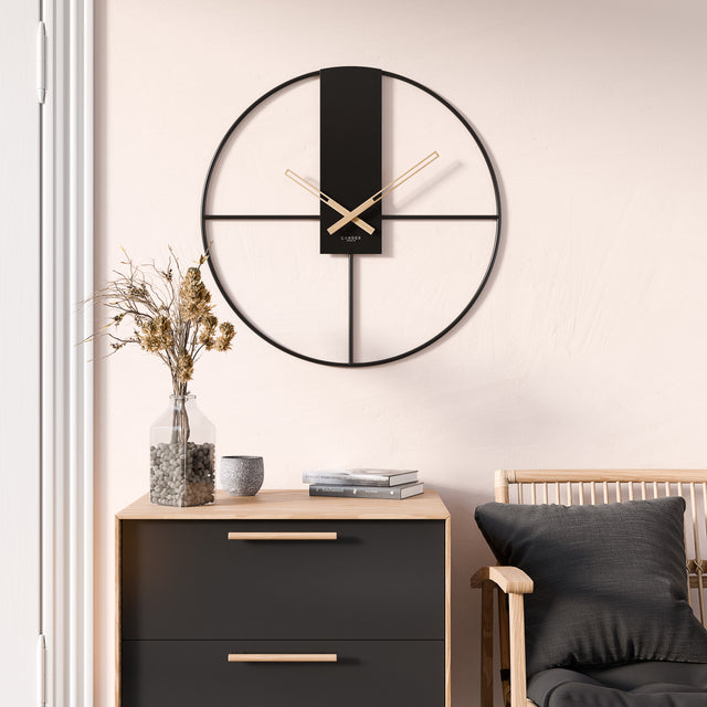 Vintage Wanduhr AJNA 70 cm