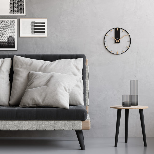 Vintage Wanduhr ILVI 33 cm