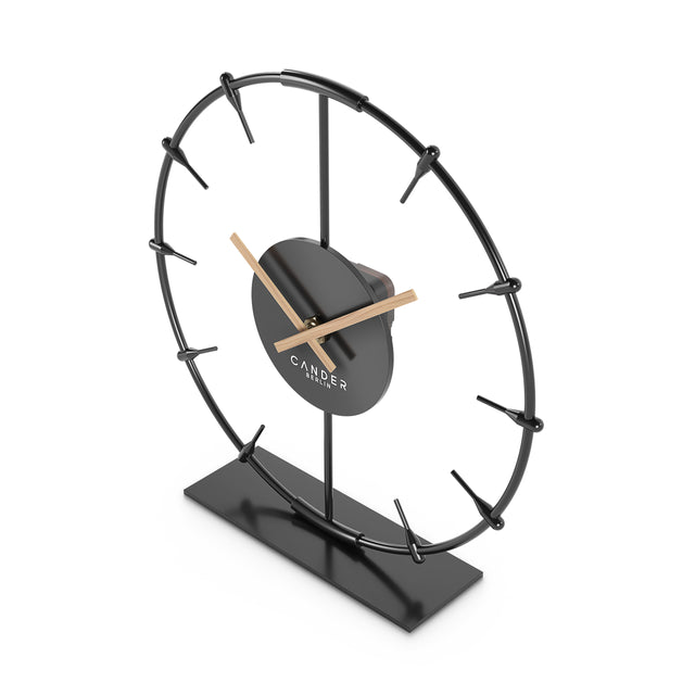 Ilmera Lautlose Tischuhr 22 cm