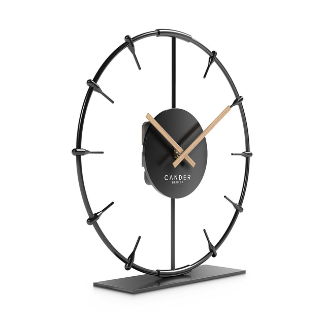 ILMERA Lautlose Tischuhr 22 cm